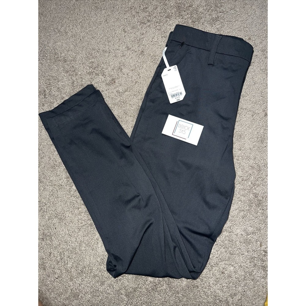 NWT Stylus Mens 4-Pocket Dress/Casual Pants - Mens Pants 34x32 Charcoal Smoke